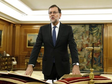 Mariano Rajoy jura su cargo