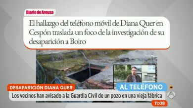 Los investigadores amplian el radio de búsqueda de Diana Quer tras el hallazgo del teléfono móvil
