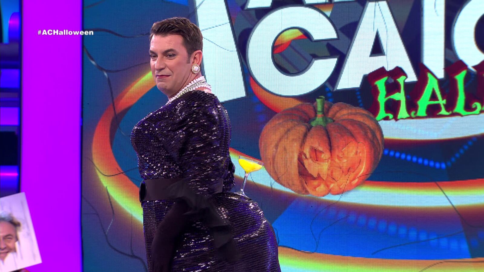 Arturo Valls se disfraza de Kim Kardashian 
