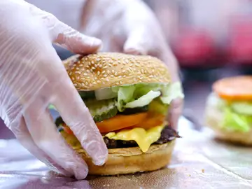 Hamburguesa de Five Guys Hamburguesa de Five Guys