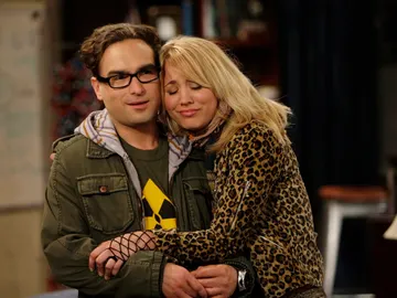 Leonard y Penny de 'The Big Bang Theory' Leonard y Penny de 'The Big Bang Theory'
