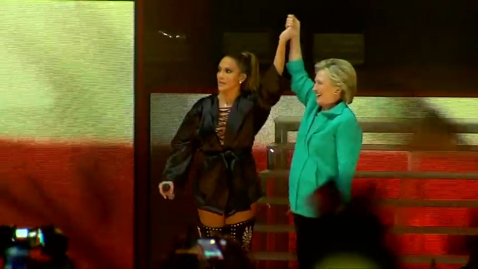 Numerosos artistas del mundo del cine y la música se vuelcan con Hillary Clinton