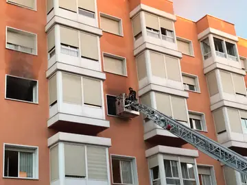 Un incendio en una residencia de San Sebastián de los Reyes Un incendio en una residencia de San Sebastián de los Reyes