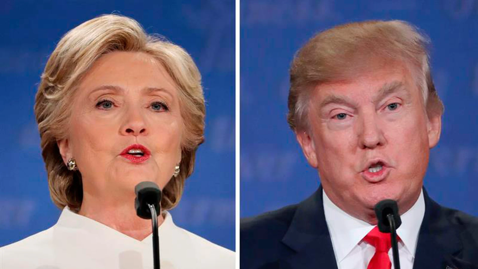 Hillary Clinton y Donald Trump, candidatos a la Presidencia de EEUU Hillary Clinton y Donald Trump, candidatos a la Presidencia de EEUU