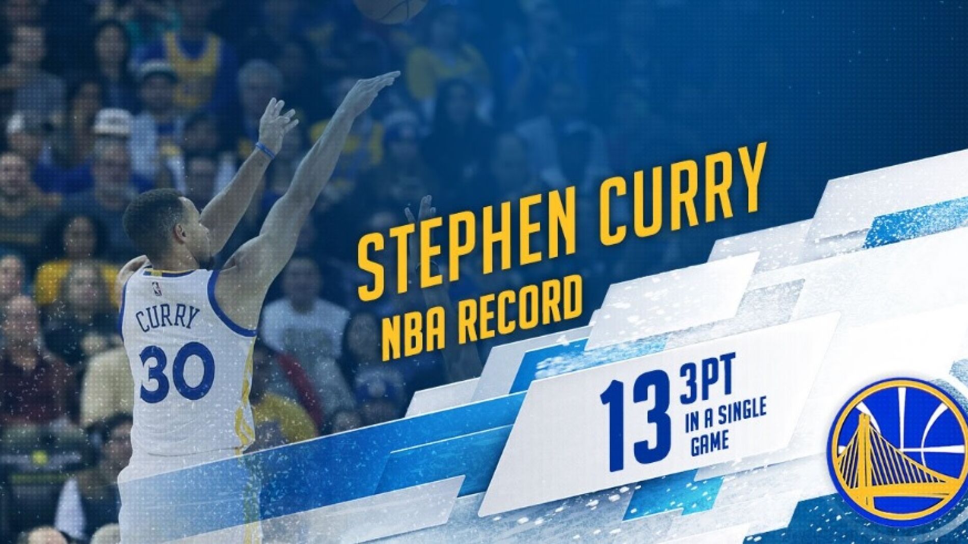 Stephen Curry, r&eacute;cord de triples en un partido de la NBA