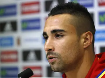 Sergio Asenjo, en rueda de prensa Sergio Asenjo, en rueda de prensa