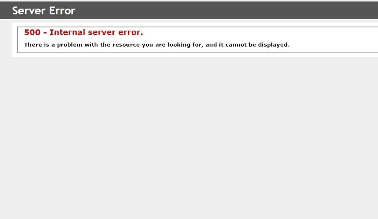 Error en la web de inmigración del Gobierno canadiense Error en la web de inmigración del Gobierno canadiense