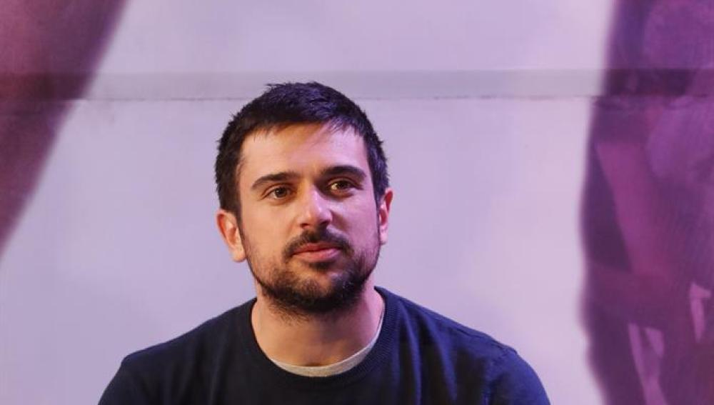 El portavoz de Podemos en el Senado, Ramón Espinar