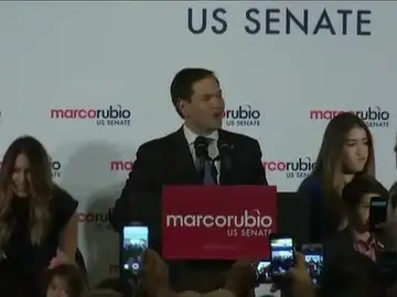 Frame 8.25848 de: El senador republicano Marco Rubio gana la reelección en Florida Frame 8.25848 de: El senador republicano Marco Rubio gana la reelección en Florida