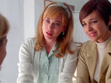 Rita se despide de Ana y de Clara antes de operarse Rita se despide de Ana y de Clara antes de operarse