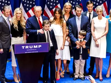 La familia Trump. La familia Trump.