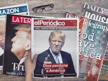 Portadas de los periódicos Portadas de los periódicos