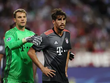Javi Martínez, en un partido del Bayern Múnich Javi Martínez, en un partido del Bayern Múnich