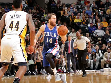 Sergio Rodríguez, en acción ante Indiana Pacers Sergio Rodríguez, en acción ante Indiana Pacers