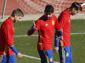Diego Costa, en Las Rozas Diego Costa, en Las Rozas