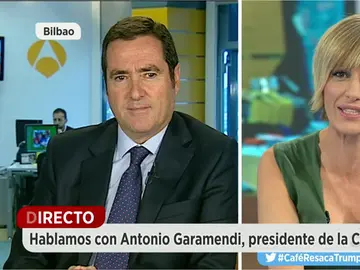 El presidente de CEPYME, Antonio Garamendi El presidente de CEPYME, Antonio Garamendi