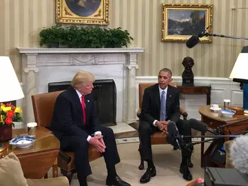 Donald Trump y Barack Obama Donald Trump y Barack Obama