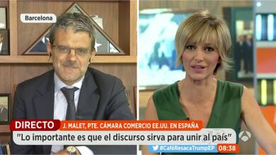 El presidente de la Cámara de Comercio de EEUU en España, sobre la política de Trump: 