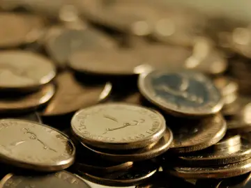 Varias monedas de dirham Varias monedas de dirham