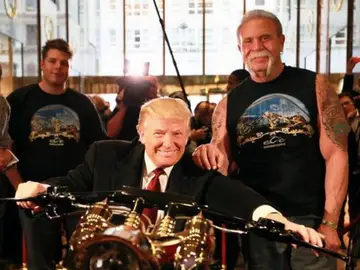 La moto 'presidencial' de Donald Trump La moto 'presidencial' de Donald Trump