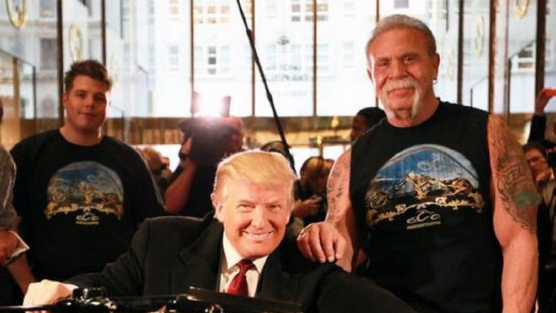 La moto 'presidencial' de Donald Trump