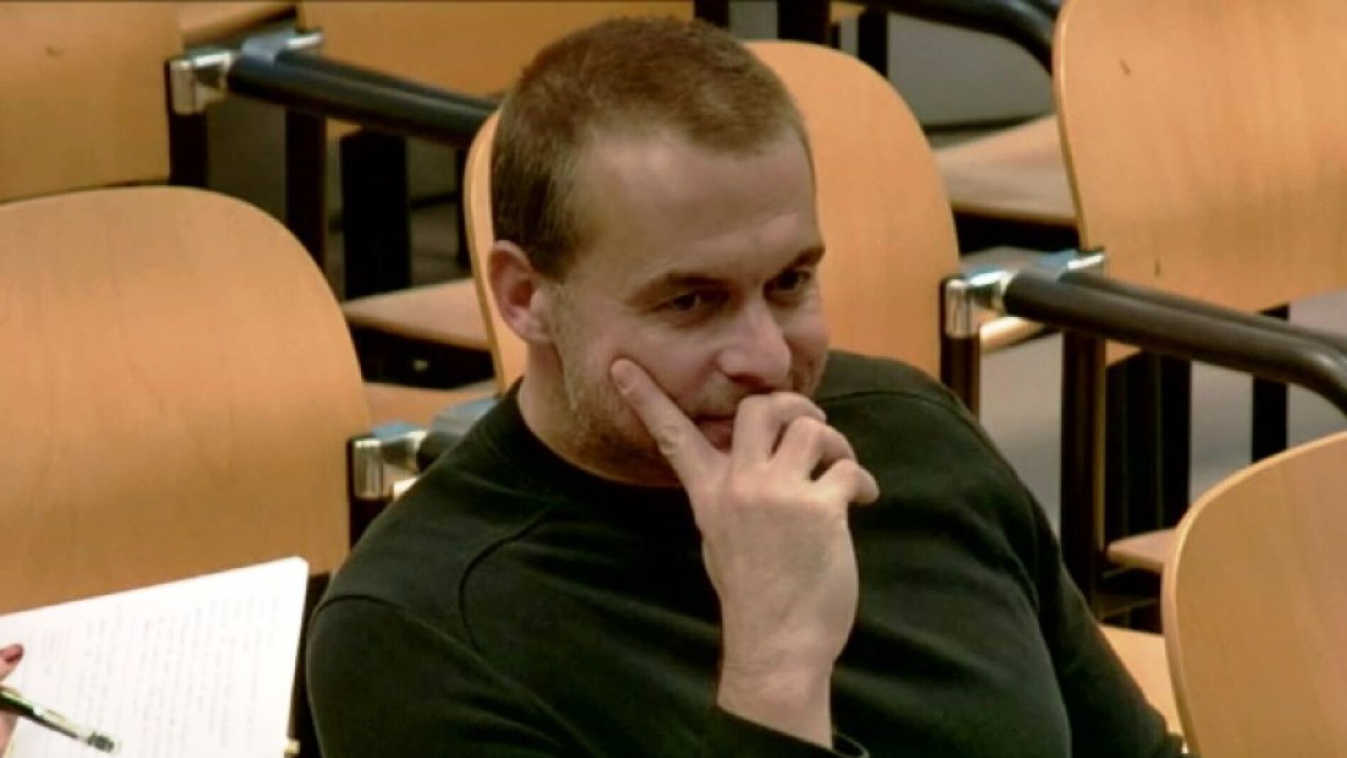 Antonio Ortiz, durante el juicio