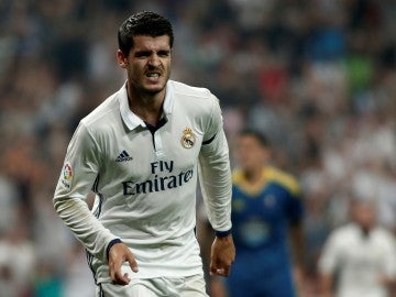 Álvaro Morata, delantero del Real Madrid