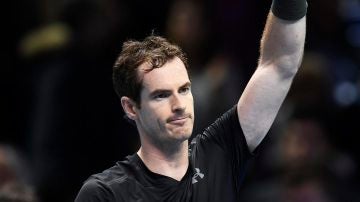Andy Murray celebra su victoria ante el japonés Kei Nishikori 