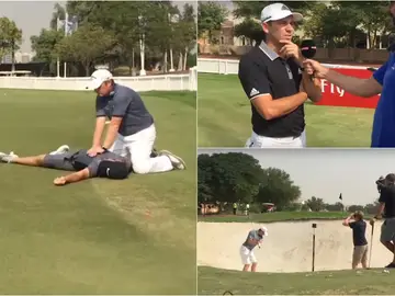 El 'Mannequin Challenge' del European Tour El 'Mannequin Challenge' del European Tour