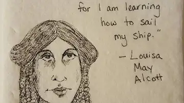 Servilleta de Louisa May Alcott Servilleta de Louisa May Alcott