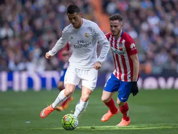 Cristiano Ronaldo y Saúl Ñíguez Cristiano Ronaldo y Saúl Ñíguez