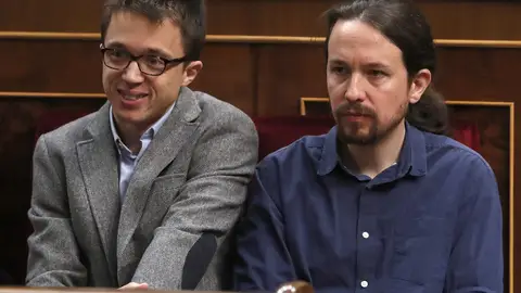 Iñigo Errejón y Pablo Iglesias Iñigo Errejón y Pablo Iglesias