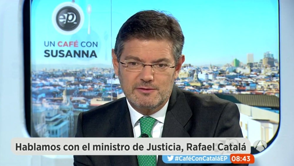 El ministro de Justicia, Rafael Catalá