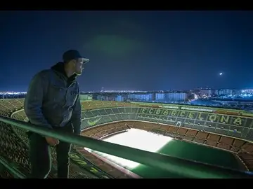 Escalan el Camp Nou Escalan el Camp Nou