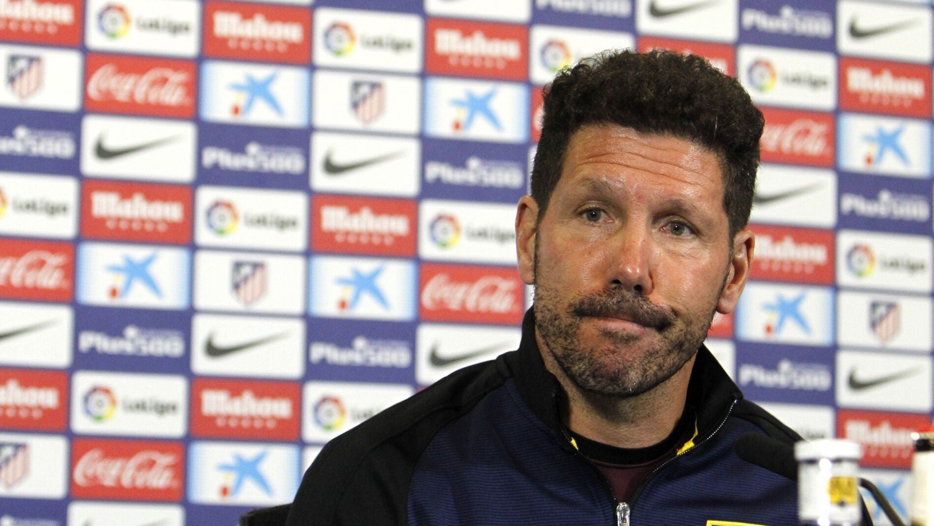Simeone en rueda de prensa
