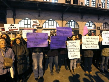 Protestas en Turquía contra la violencia machista