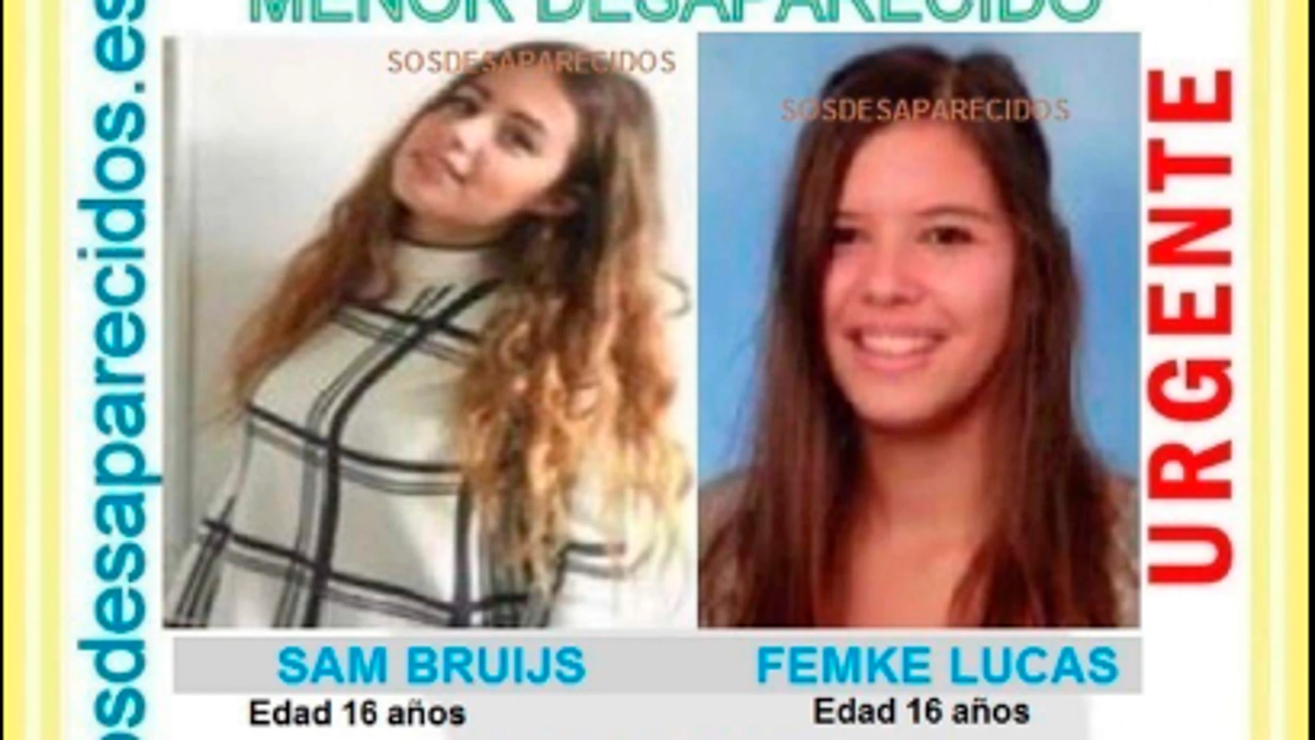 Las menores desaparecidas en Málaga Las menores desaparecidas en Málaga
