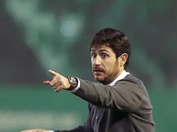 El entrenador del Betis, Víctor Sánchez del Amo. El entrenador del Betis, Víctor Sánchez del Amo.