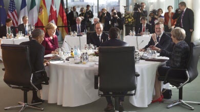 Los líderes europeos y Obama acuerdan mantener las sanciones a Rusia