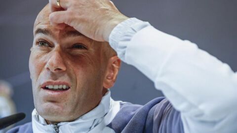 Zidane, en rueda de prensa