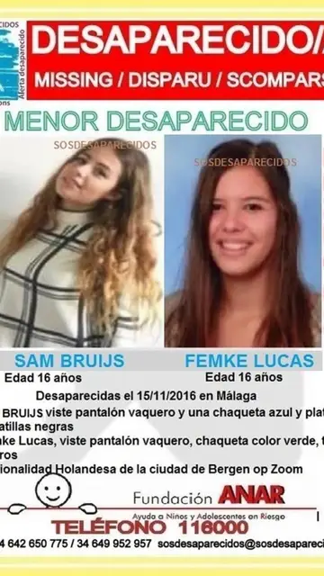 Encuentran en buen estados a las dos jóvenes holandesas Encuentran en buen estados a las dos jóvenes holandesas