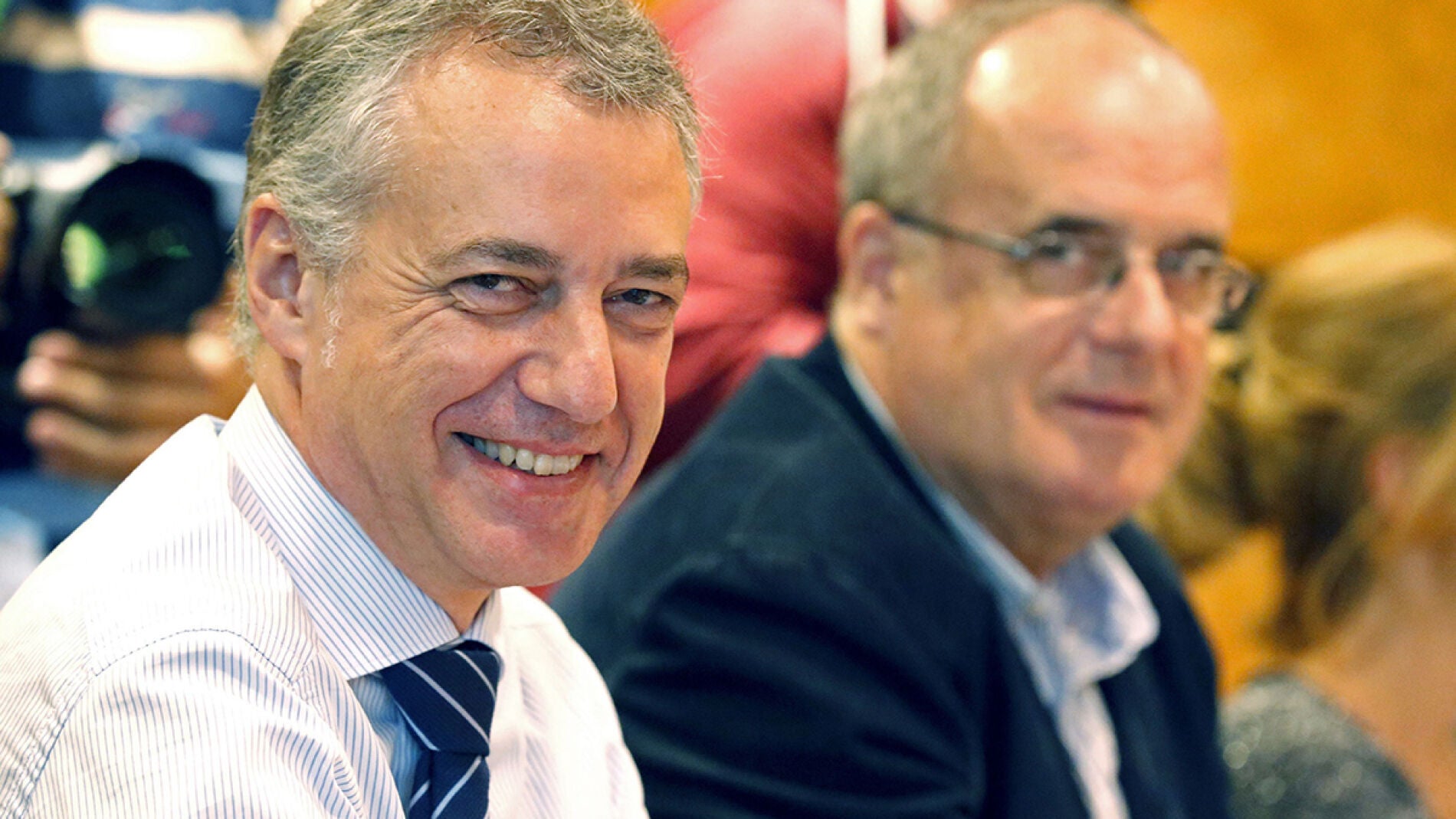 I&ntilde;igo Urkullu y Joseba Egibar