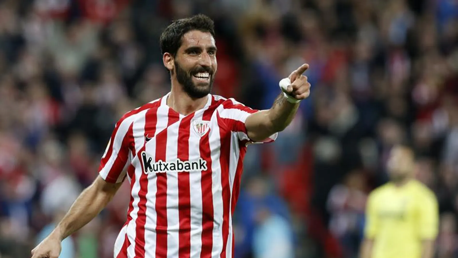 El centrocampista del Athletic, Raúl García. El centrocampista del Athletic, Raúl García.