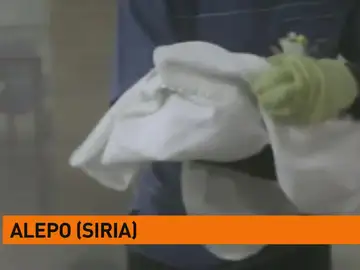Evacúan a bebés en Alepo Evacúan a bebés en Alepo