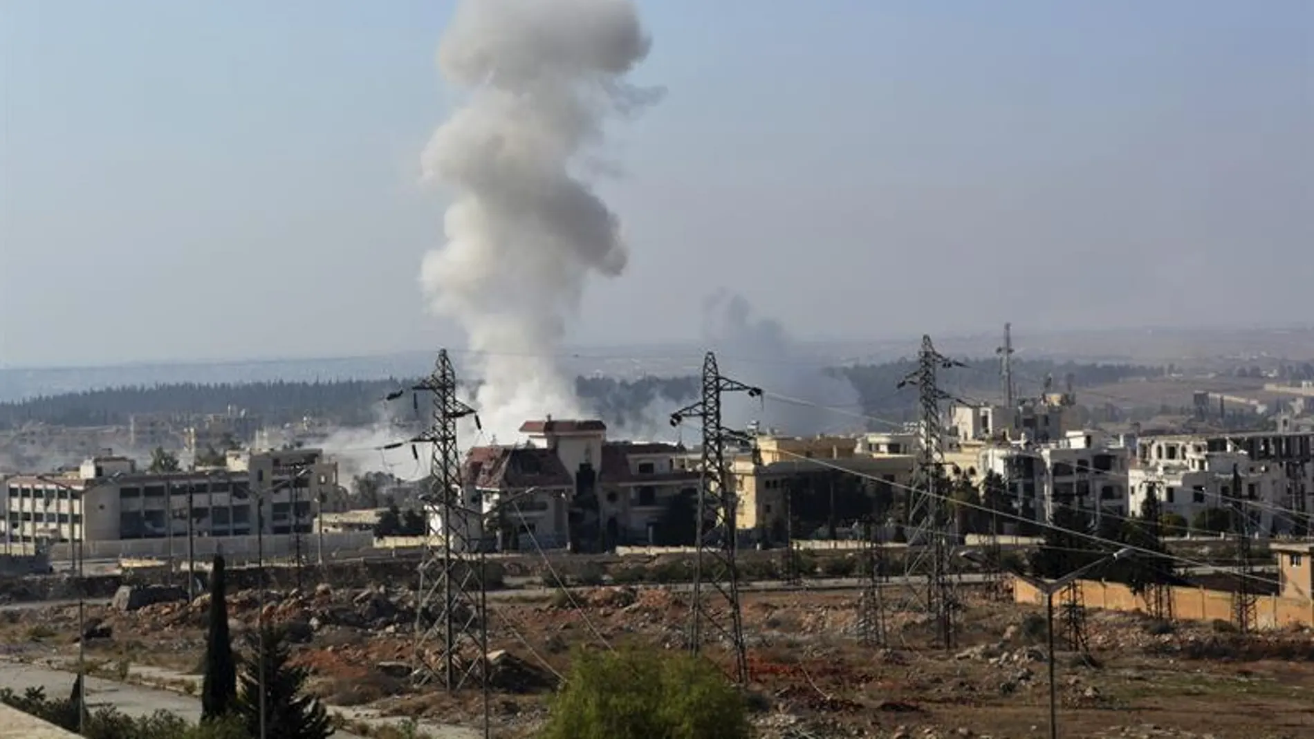 Bombardeos en el oeste de Alepo Bombardeos en el oeste de Alepo