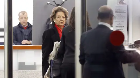 Rita Barberá a su llegada al Tribunal Supremo Rita Barberá a su llegada al Tribunal Supremo