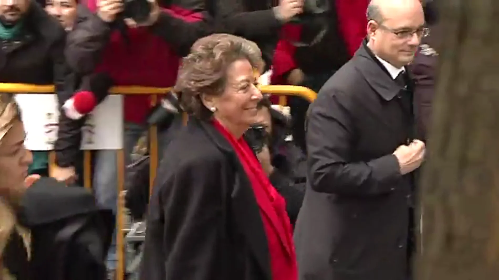 Rita Barberá llega al Tribunal Supremo para declarar