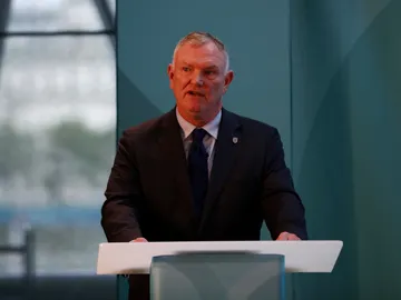 Greg Clark en una compadecencia Greg Clark en una compadecencia