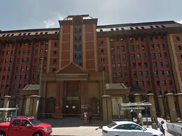 Imagen de la corte Gauteng High de Pretoria donde fue fue juzgada la mujer Imagen de la corte Gauteng High de Pretoria donde fue fue juzgada la mujer