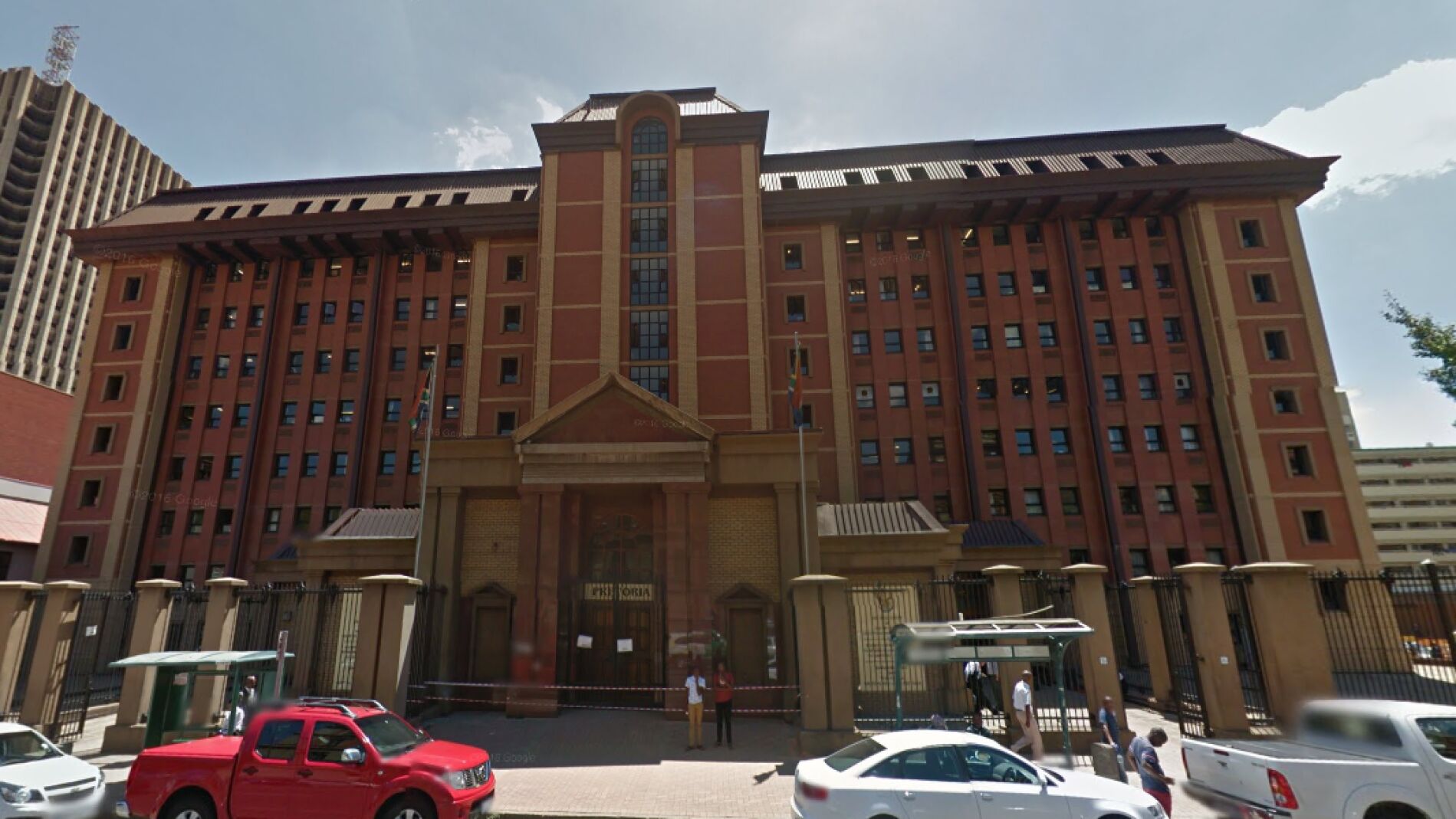 Imagen de la corte Gauteng High de Pretoria donde fue fue juzgada la mujer